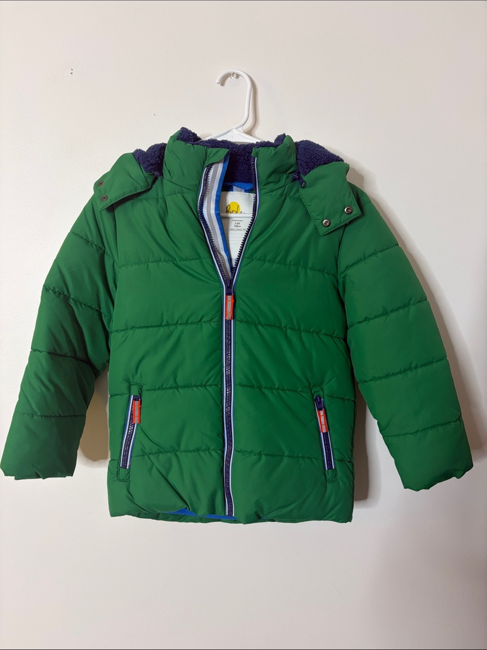 Boden Winter Puffer Coat size 7/8